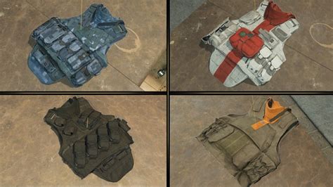 Different vests dmz - The plate carrier types of DMZ offer a wide range of mechanics for your gear, from UAV boosts to stealth enhancements. In particular, players can get their hands on the 3-Plate Medic Vest, where ...